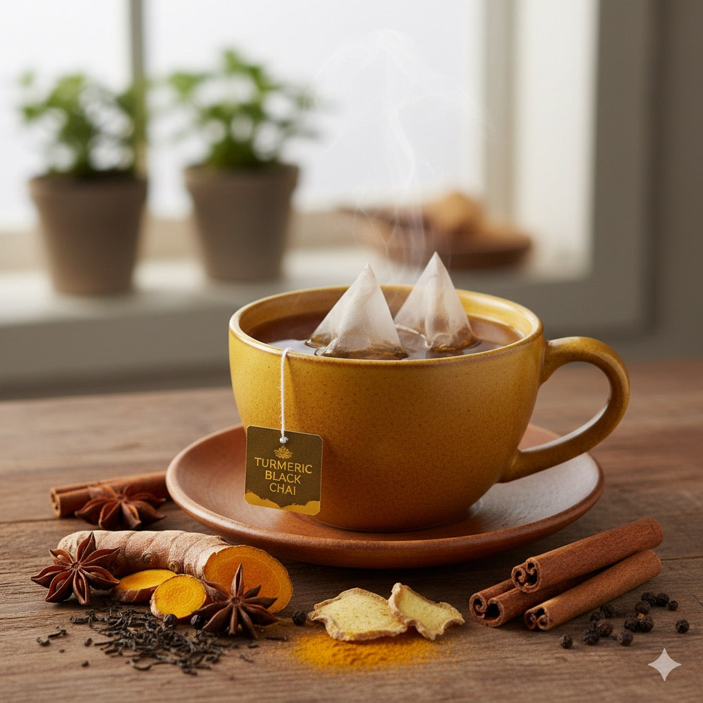 Turmeric Black Chai Herbal Tea