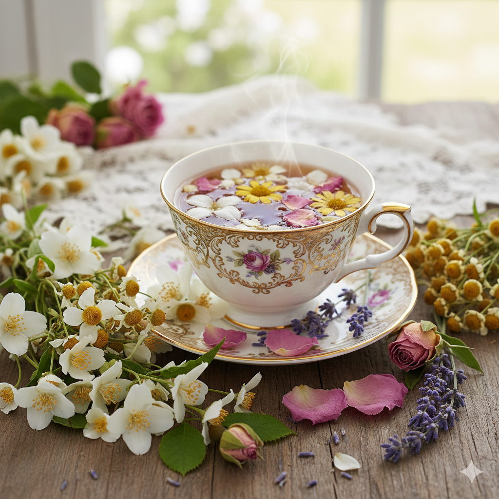 Flower Power Herbal Tea